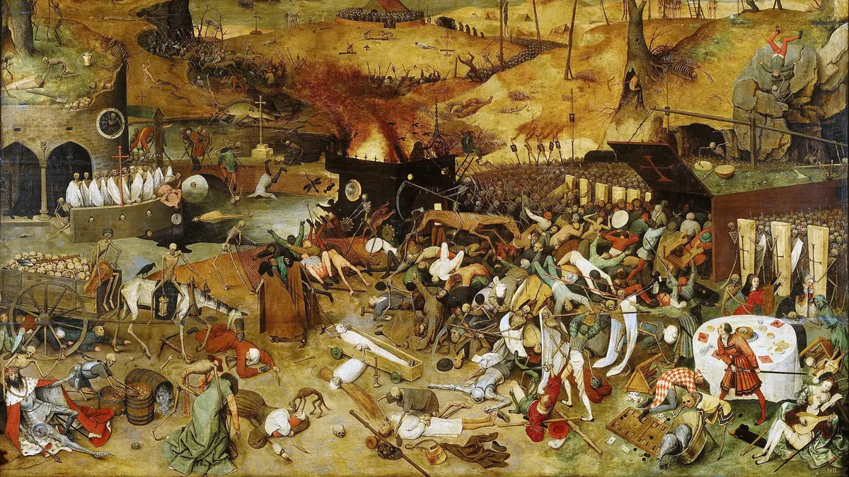 El triunfo de la Muerte, pintura de Pieter Bruegel el Viejo