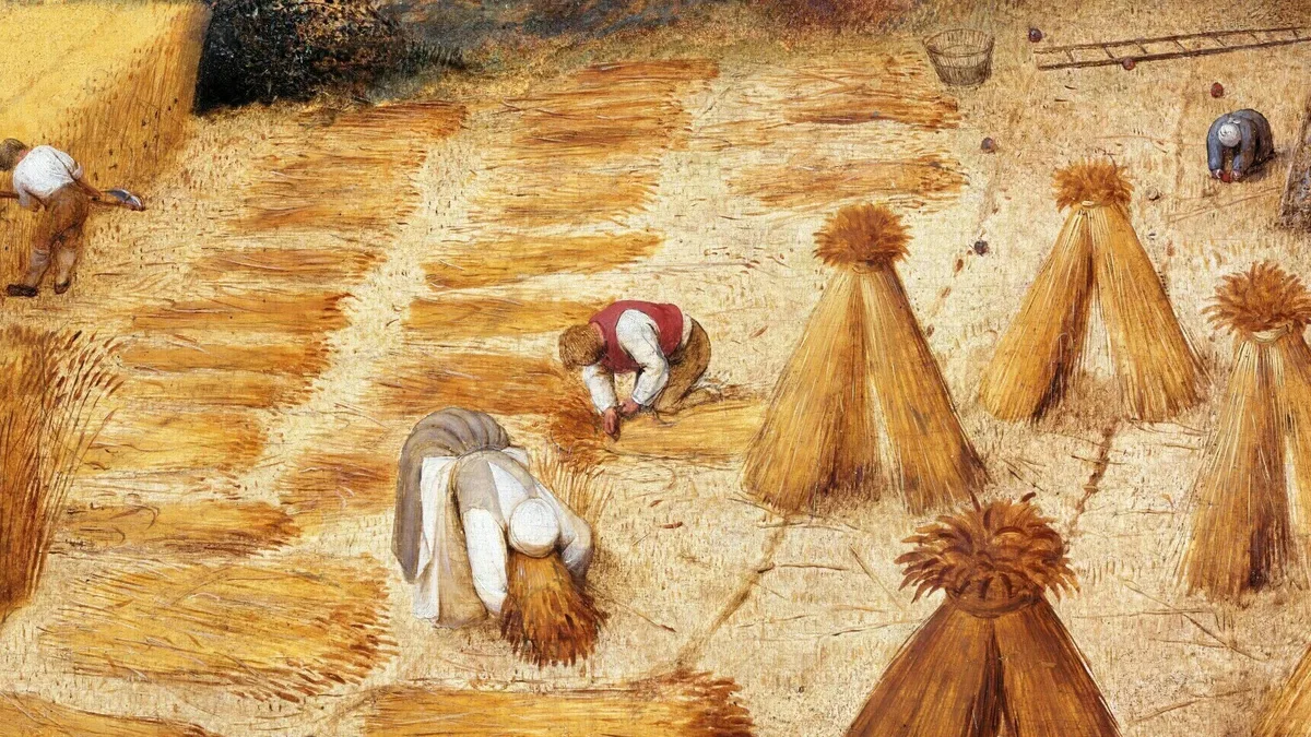 La cosecha, pintura de Pieter Bruegel el Viejo
