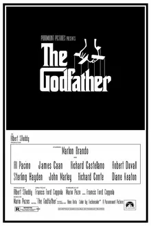 Cartel original de El padrino (The Godfather, 1972), de Francis Ford Coppola